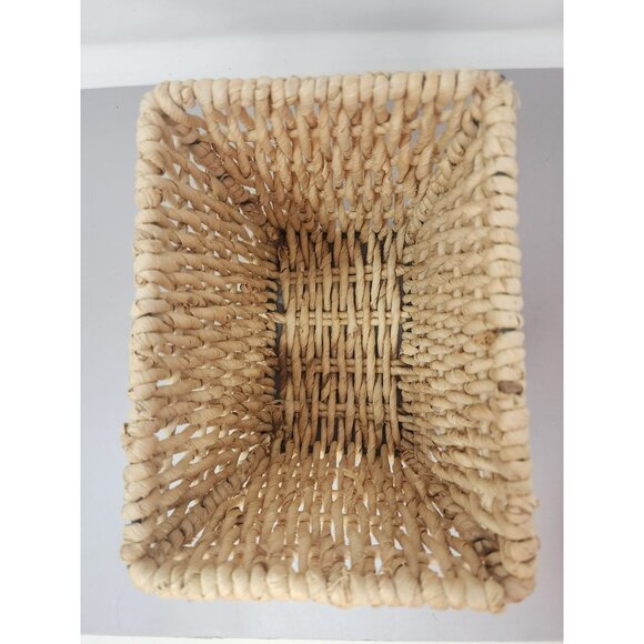 Woven Home Decor‎ Rectangular Storage Organization Basket - Picture 5 of 9